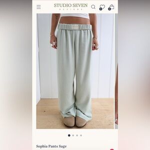 Studio Seven Designs Sophia Pants Sage